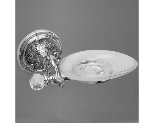 Мыльница подвесная, керамика ART&MAX  BAROCCO CRYSTAL AM-1786-Cr-C