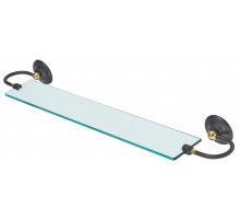 Полка стеклянная, 78 см  ART&MAX SOPHIA AM-2147-Nero/Do-Ant