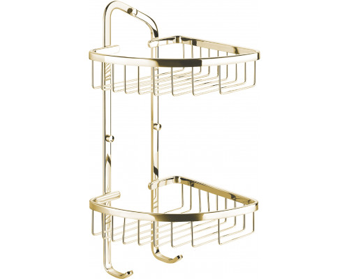 Полка угловая 2-ярусная, 180х180х410 мм ART&MAX AM-G-8962-Do