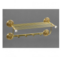 Полотенцедержатель с крючками ART&MAX  BAROCCO CRYSTAL AM-2032-Br-C