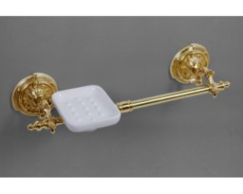 Полотенцедержатель с мыльницей ART&MAX BAROCCO AM-2057P-Br