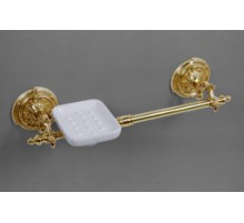 Полотенцедержатель с мыльницей ART&MAX BAROCCO AM-2057P-Cr