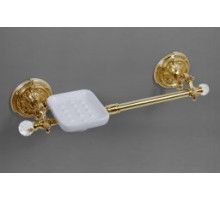 Полотенцедержатель с мыльницей ART&MAX  BAROCCO CRYSTAL AM-2057P-Br-C