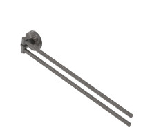 Полотенцедержатель двойной поворотный CEZARES RELAX-THD-S-GM