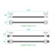 Полотенцедержатель 60 см CEZARES OLIMP-TH06-01-Sw