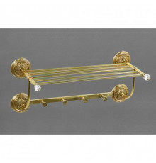 Полотенцедержатель с крючками ART&MAX  BAROCCO CRYSTAL AM-2032-Do-Ant-C
