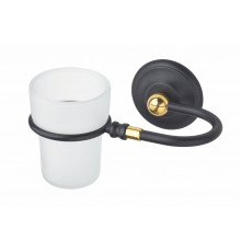 Стакан подвесной, матовое стекло ART&MAX SOPHIA AM-2140-Nero/Do-Ant