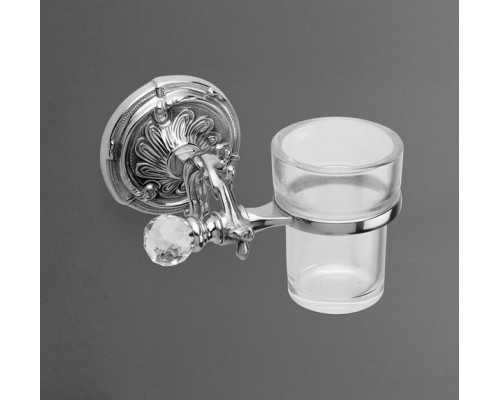 Стакан подвесной, керамика ART&MAX  BAROCCO CRYSTAL AM-1787-Cr-C