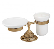 Стакан и мыльница настольные CEZARES APHRODITE-STTP-02