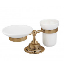 Стакан и мыльница настольные CEZARES APHRODITE-STTP-02