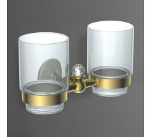 Стакан подвесной двойной ART&MAX ANTIC CRYSTAL AM-E-2688SJ-Do