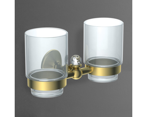 Стакан подвесной двойной ART&MAX ANTIC CRYSTAL AM-E-2688SJ-Do