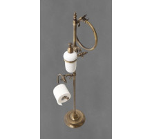 Стойка напольная с полотедержателем, диспенсером для жидкого мыла,держателем для туалетной бумаги ART&MAX BAROCCO AM-2164-Br