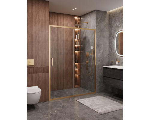 Душевая дверь в нишу CEZARES MOLVENO-BF-1-150-C-BORO-IV
