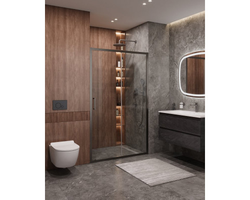 Душевая дверь в нишу CEZARES MOLVENO-BF-1-120-C-GM-IV