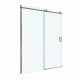 Душевая дверь в нишу BelBagno SOFT_CLOSE-2-BF-1-150-C-GM профиль оружейная сталь, стекло прозрачное