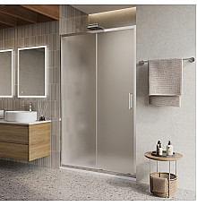 Душевая дверь в нишу BelBagno LUCE-BF-1-120-P-Cr