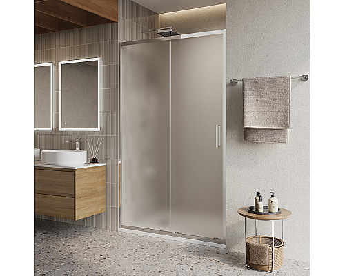 Душевая дверь в нишу BelBagno LUCE-BF-1-120-P-Cr