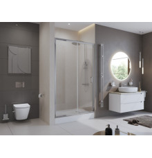 Душевая дверь в нишу BelBagno UNO-195-BF-1-140-C-Cr