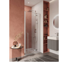 Душевая дверь в нишу CEZARES LINER-B-12-100-C-Cr-R правая