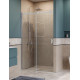 Душевая дверь в нишу BelBagno SOFT_CLOSE-2-BF-1-130-C-Cr профиль хром, стекло прозрачное