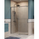 Душевая дверь в нишу BelBagno SOFT_CLOSE-1-BF-1-140-C-GM профиль оружейная сталь, стекло прозрачное