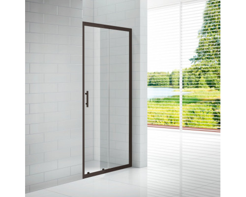 Душевая дверь в нишу CEZARES ECO-O-BF-1-120-C-NERO