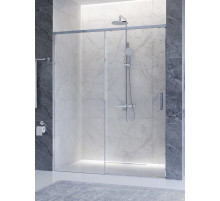 Душевая дверь CEZARES PLANE-BF-1-150-C-CR, 150х195, профиль хром глянец, стекло прозрачное