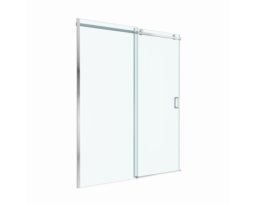 Душевая дверь в нишу BelBagno SOFT_CLOSE-2-BF-1-160-C-Cr профиль хром, стекло прозрачное