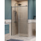 Душевая дверь в нишу BelBagno SOFT_CLOSE-2-BF-1-120-C-GM профиль оружейная сталь, стекло прозрачное