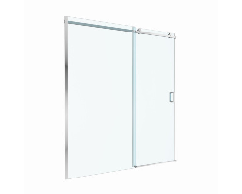 Душевая дверь в нишу BelBagno SOFT_CLOSE-2-BF-1-180-C-Cr профиль хром, стекло прозрачное