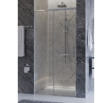 Душевая дверь CEZARES PLANE-BF-1-100-C-CR, 100х195, профиль хром, стекло прозрачное