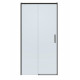 Душевая дверь CEZARES PLANE-BF-1-100-C-GM, 100х195, профиль оружейная сталь, стекло прозрачное