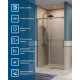 Душевая дверь в нишу BelBagno SOFT_CLOSE-1-BF-1-120-C-GM профиль оружейная сталь, стекло прозрачное