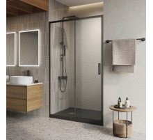 Душевая дверь в нишу BelBagno LUCE-BF-1-120-C-NERO