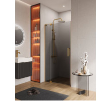 Душевая дверь в нишу CEZARES SLIDER-B-1-100/110-GRIGIO-BORO