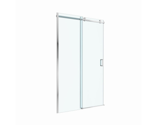Душевая дверь в нишу BelBagno SOFT_CLOSE-2-BF-1-130-C-Cr профиль хром, стекло прозрачное