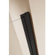 Душевая дверь в нишу CEZARES ECO-O-B-1-60-C-NERO