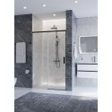 Душевая дверь CEZARES PLANE-BF-1-110-C-GM, 110х195, профиль оружейная сталь, стекло прозрачное