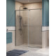 Душевая дверь в нишу BelBagno SOFT_CLOSE-1-BF-1-150-C-GM профиль оружейная сталь, стекло прозрачное