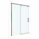 Душевая дверь в нишу BelBagno SOFT_CLOSE-1-BF-1-130-C-GM профиль оружейная сталь, стекло прозрачное