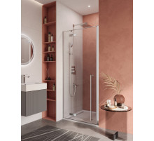 Душевая дверь в нишу CEZARES LINER-B-12-100-C-Cr-L левая