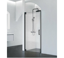 Душевая дверь в нишу BelBagno MARMI-B-1-90-C-NERO
