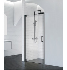 Душевая дверь в нишу BelBagno MARMI-B-1-90-C-NERO