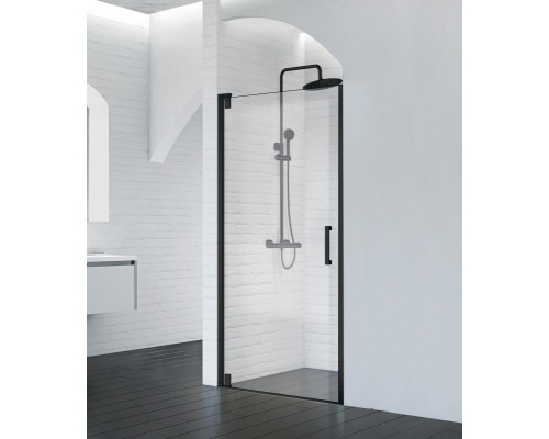 Душевая дверь в нишу BelBagno MARMI-B-1-90-C-NERO