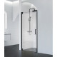 Душевая дверь в нишу BelBagno MARMI-B-1-90-C-NERO