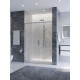 Душевая дверь CEZARES PLANE-BF-1-140-C-CR, 140х195, профиль хром глянцевый, стекло прозрачное