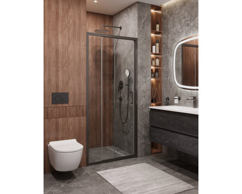 Душевая дверь в нишу CEZARES MOLVENO-BF-3-120-C-GM-IV