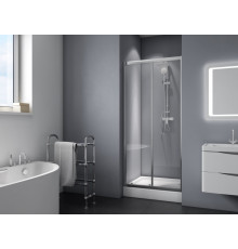 Душевая дверь в нишу BelBagno DUE-BF-1-100-C-Cr