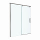 Душевая дверь в нишу BelBagno SOFT_CLOSE-1-BF-1-160-C-GM профиль оружейная сталь, стекло прозрачное